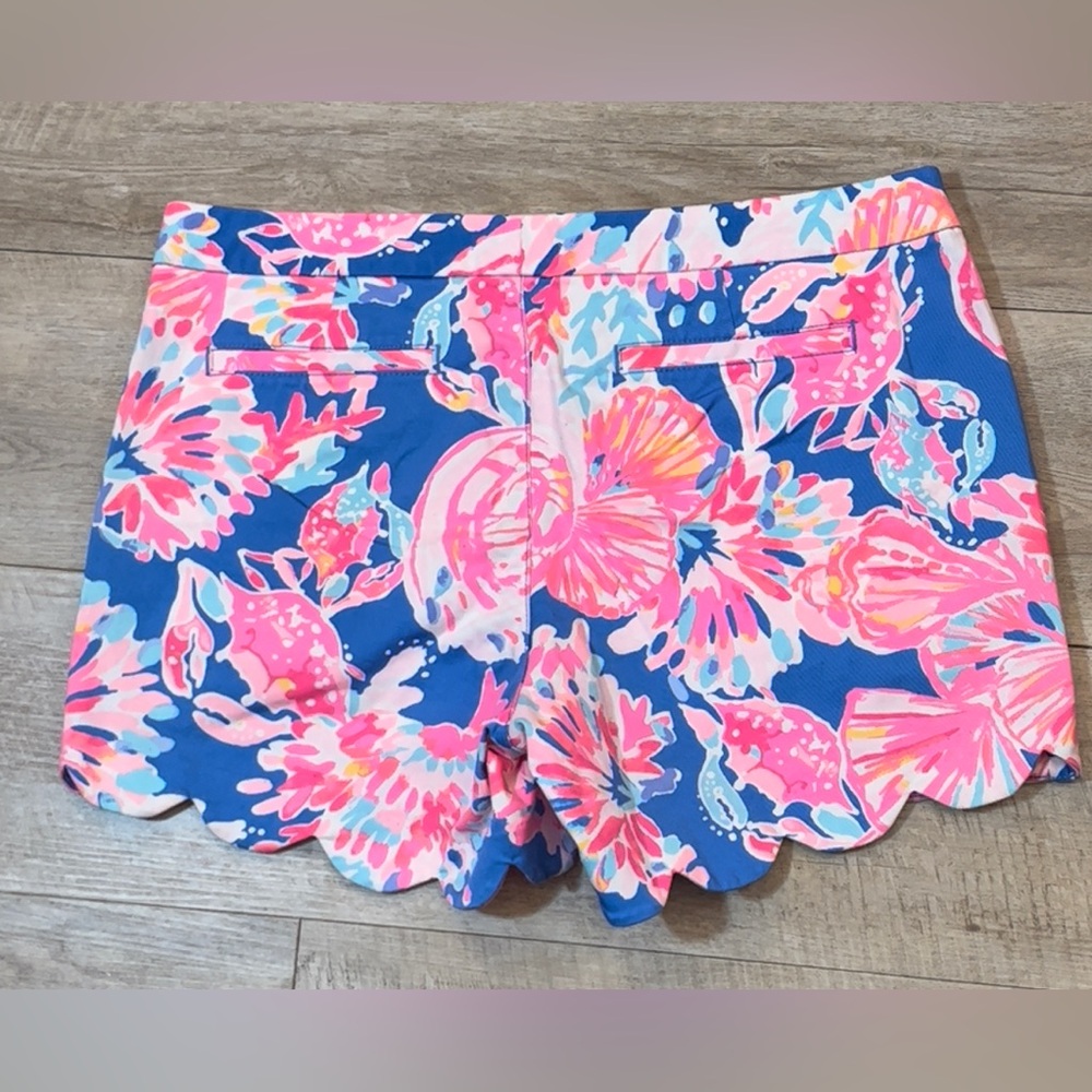 Lilly Pulitzer Women’s Buttercup Stretch Cotton Shorts Size 10 - Picture 8 of 8